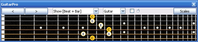 GuitarPro6 6E4E1 box shape